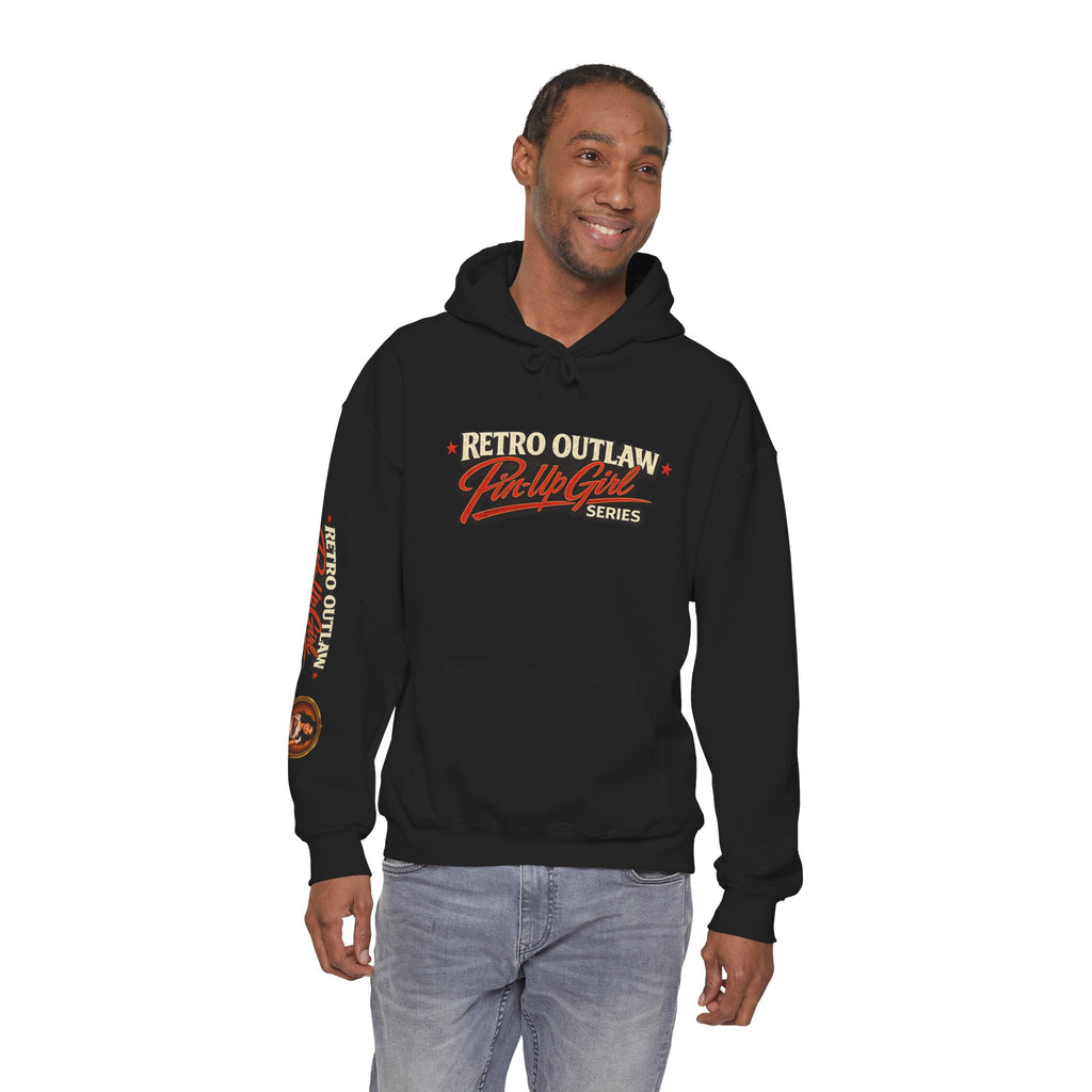 Retro Outlaw | Pin-Up Girl Series | Raven — Hoodie