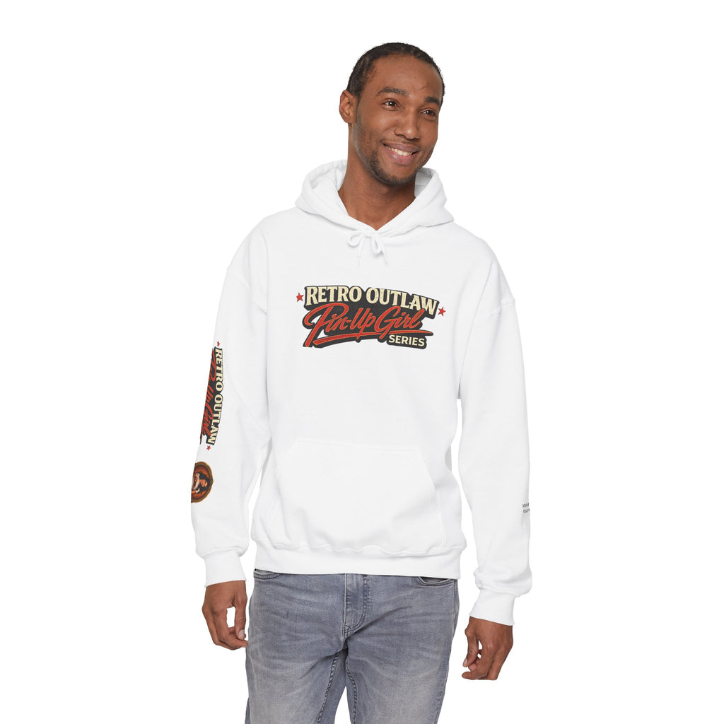 Retro Outlaw | Pin-Up Girl Series | Raven — Hoodie