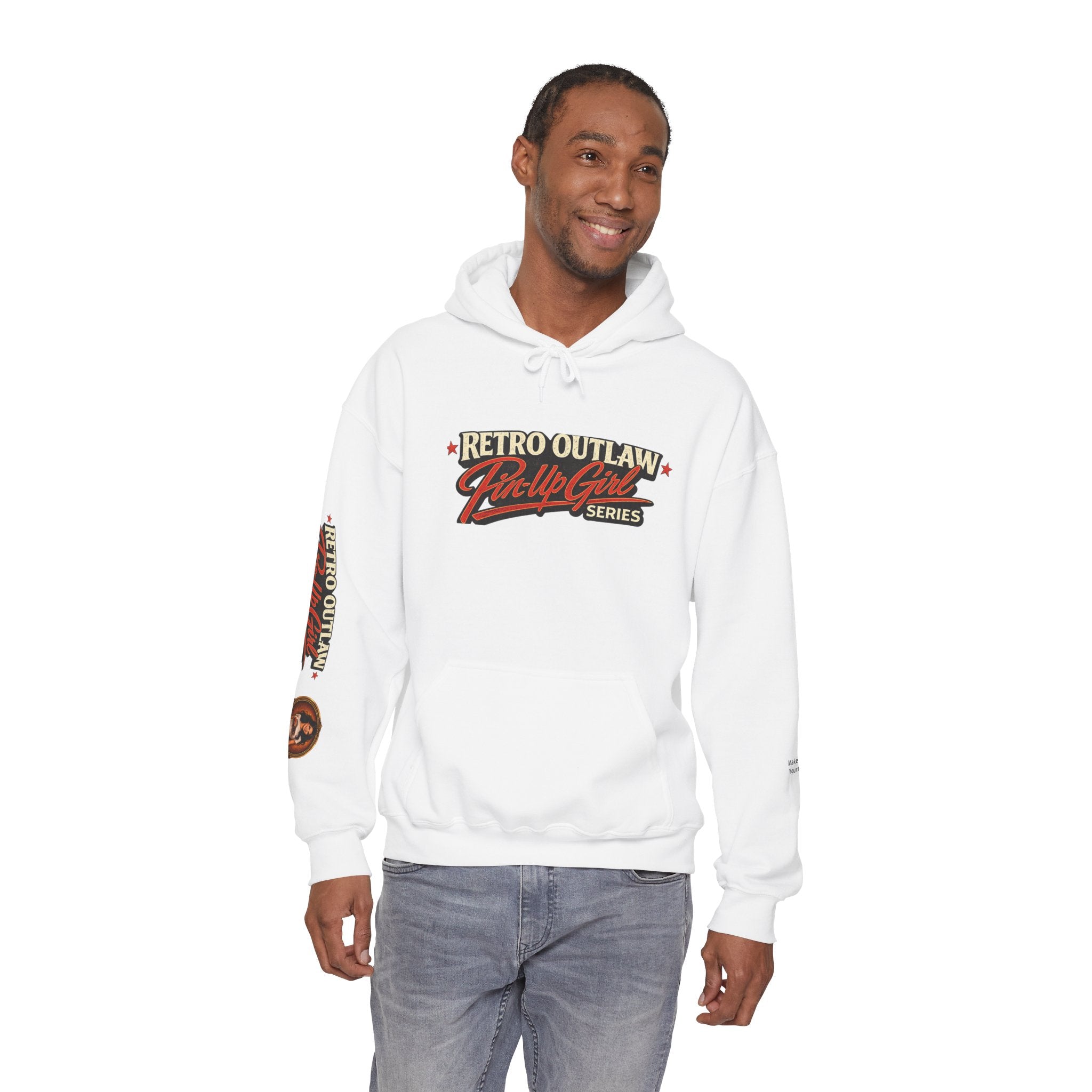 Retro Outlaw | Pin-Up Girl Series | Raven — Hoodie