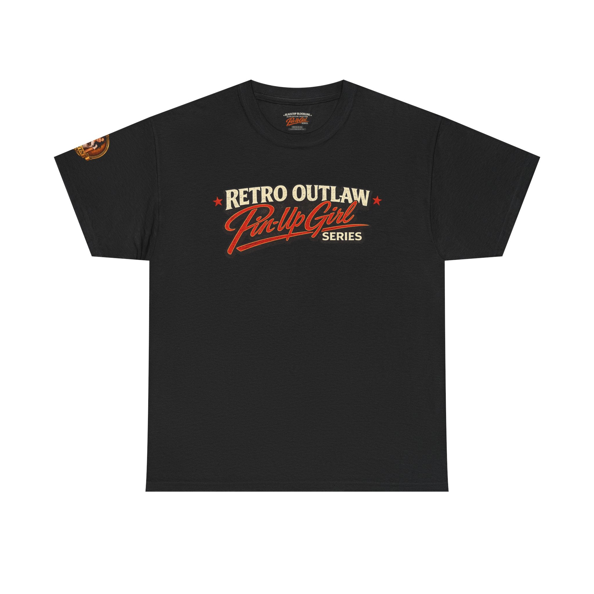 Retro Outlaw | Pin-Up Girl Series | Raven — Tee