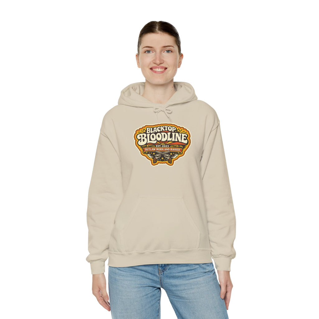 Retro Outlaw — Born & Raised Hoodie