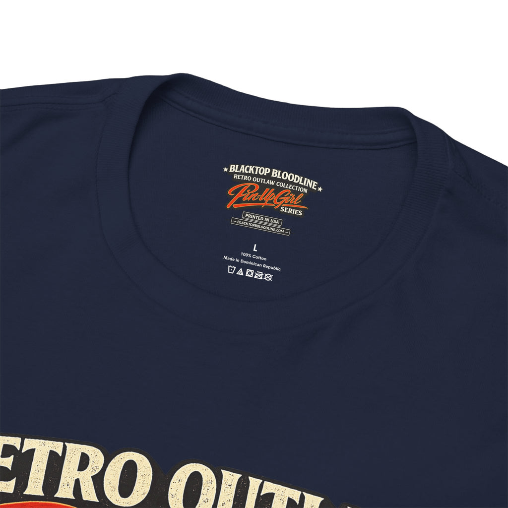 Retro Outlaw | Pin-Up Girl Series | Raven — Tee