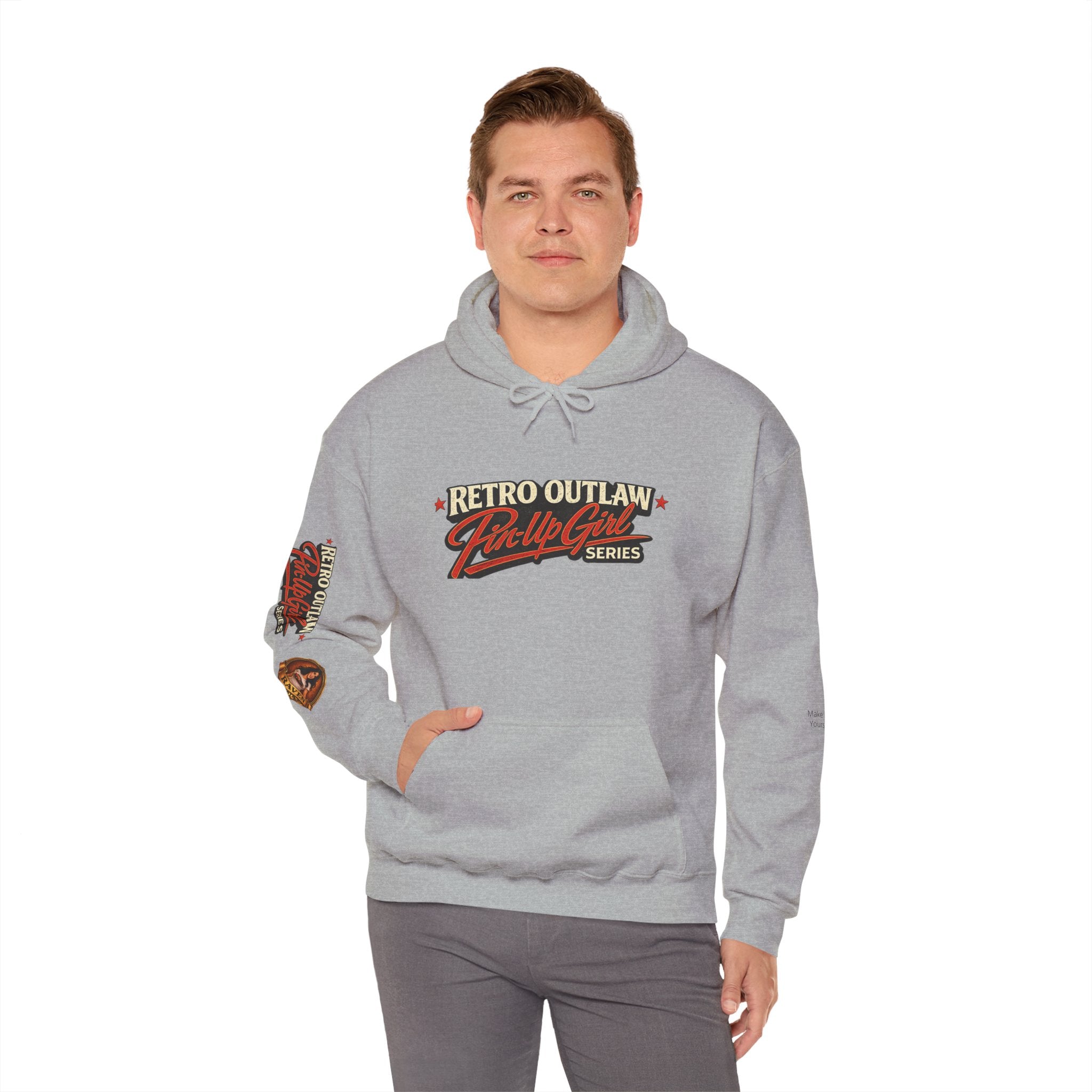 Retro Outlaw | Pin-Up Girl Series | Raven — Hoodie