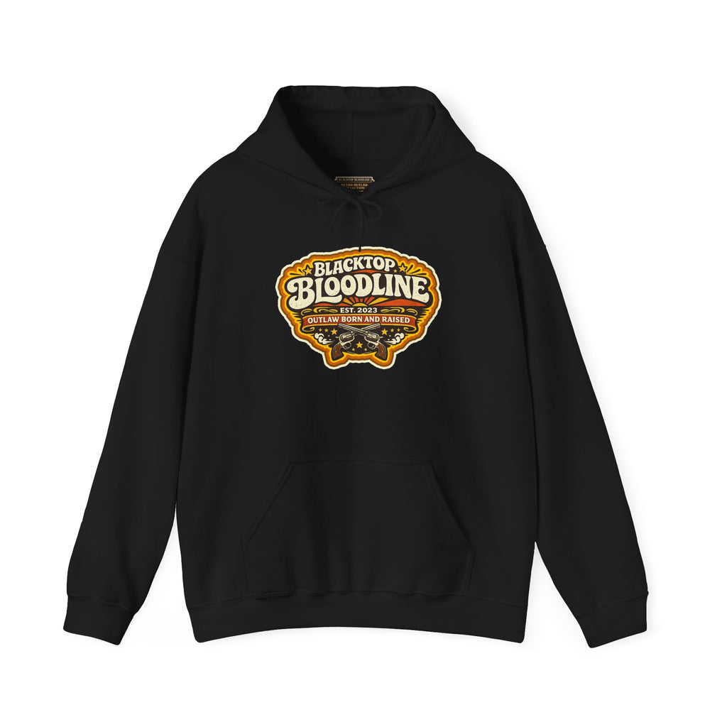 Retro Outlaw — Born & Raised Hoodie