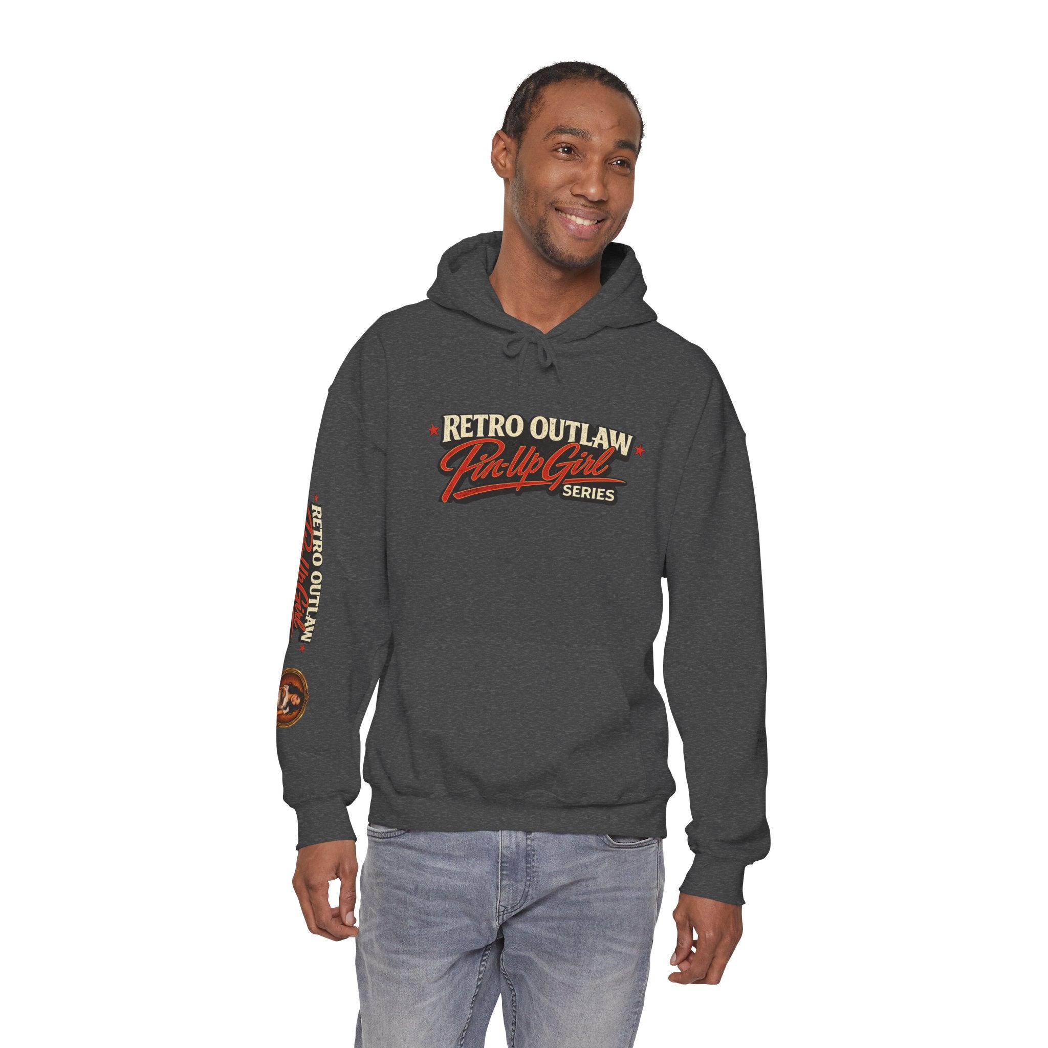 Retro Outlaw | Pin-Up Girl Series | Raven — Hoodie