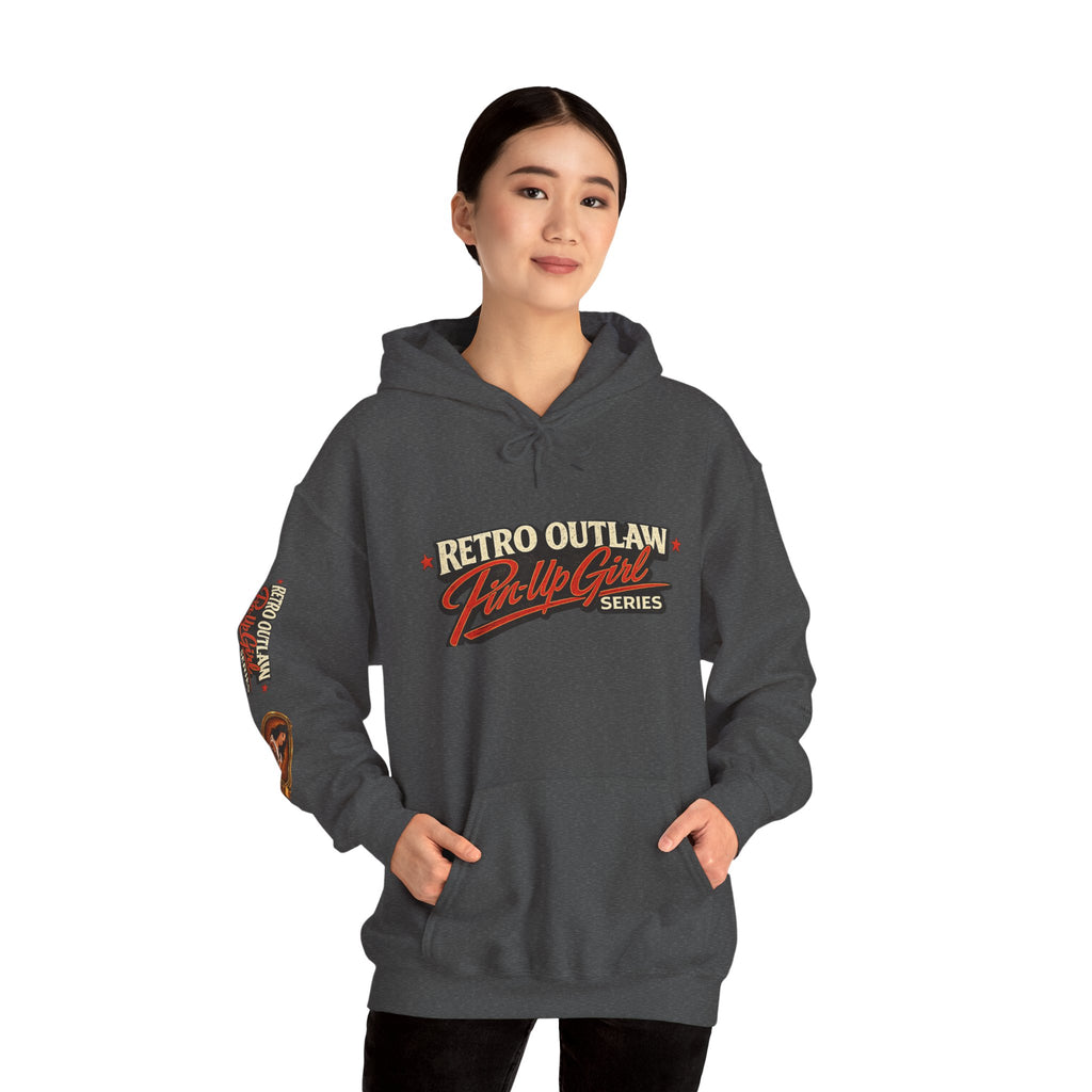 Retro Outlaw | Pin-Up Girl Series | Raven — Hoodie