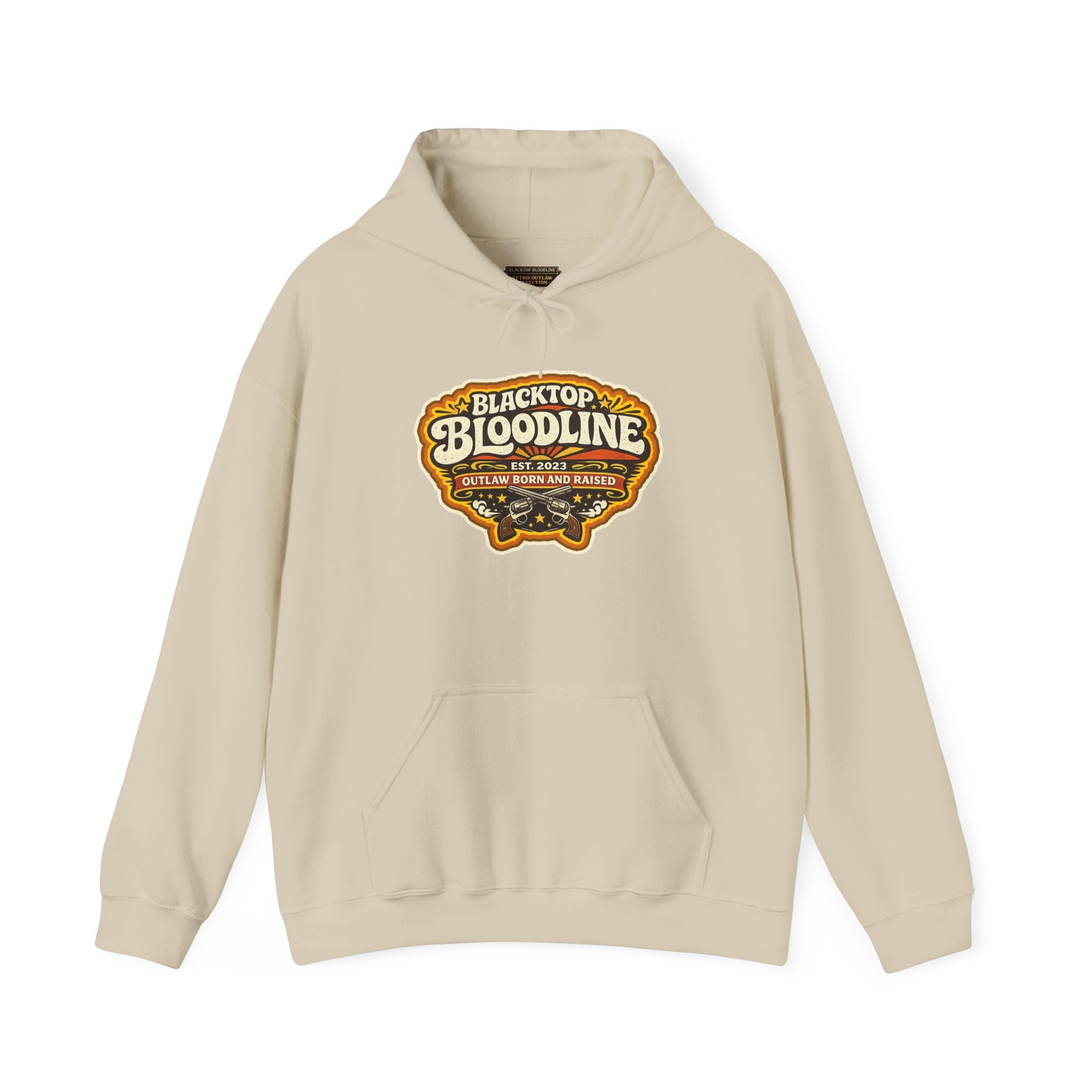 Retro Outlaw — Born & Raised Hoodie