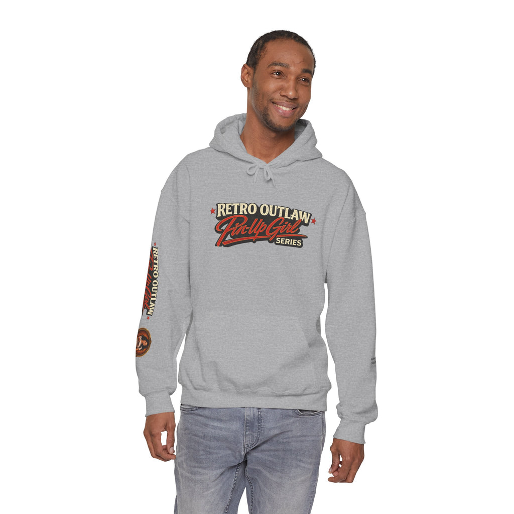 Retro Outlaw | Pin-Up Girl Series | Raven — Hoodie