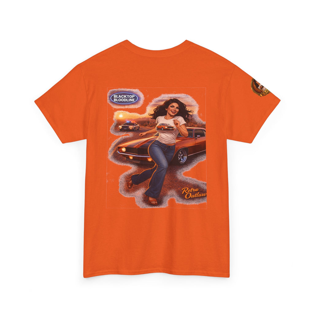 Retro Outlaw | Pin-Up Girl Series | Raven — Tee