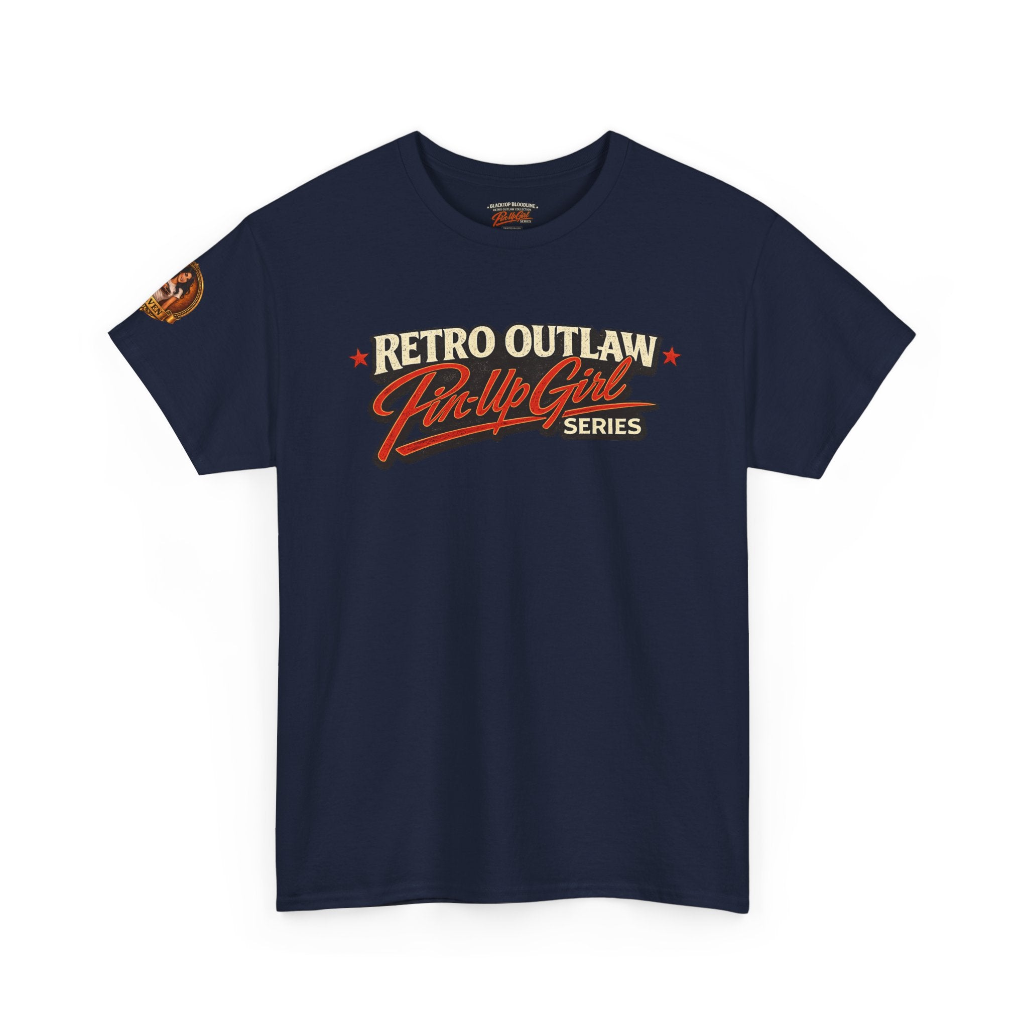 Retro Outlaw | Pin-Up Girl Series | Raven — Tee