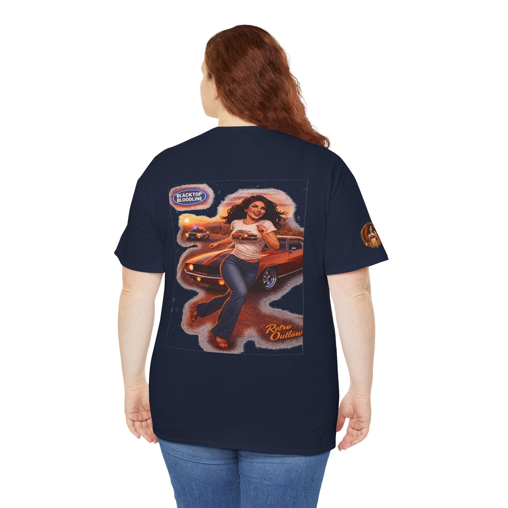 Retro Outlaw | Pin-Up Girl Series | Raven — Tee