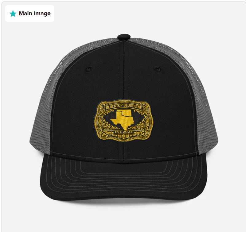 Gold Buckle — Trucker Cap